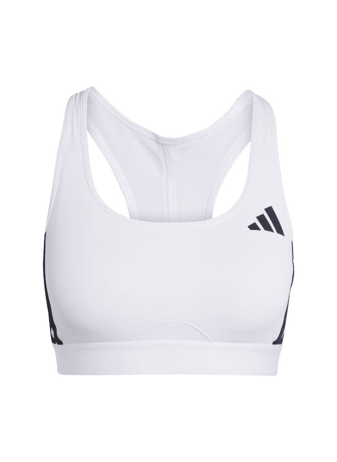 Adidas adidas powerreact train medium support 3-stripes women bra  - Image 1
