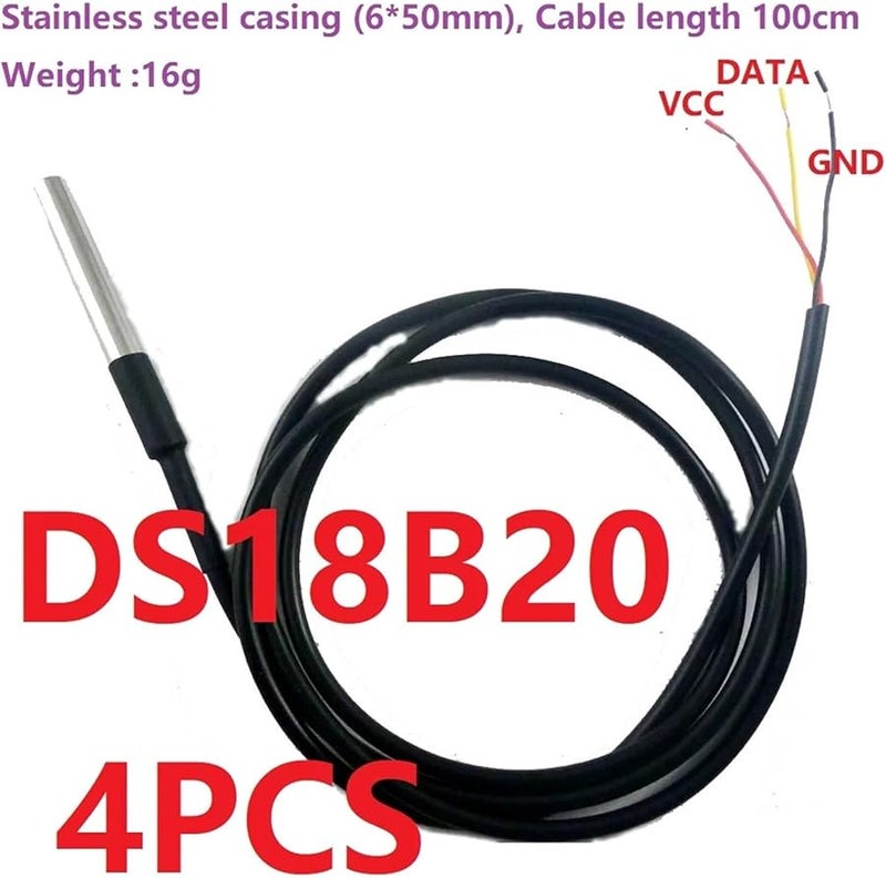 8CH DS18B20 Temperature Sensor Module RS485 Modbus RTU 3000V Optical Isolation - Image 2