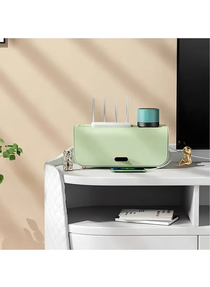 Arabest Cable Management Box Cable Mess with Design Organize Cables Inside Box, for Home Office Organization, Convenient Detachable Structure - Image 3