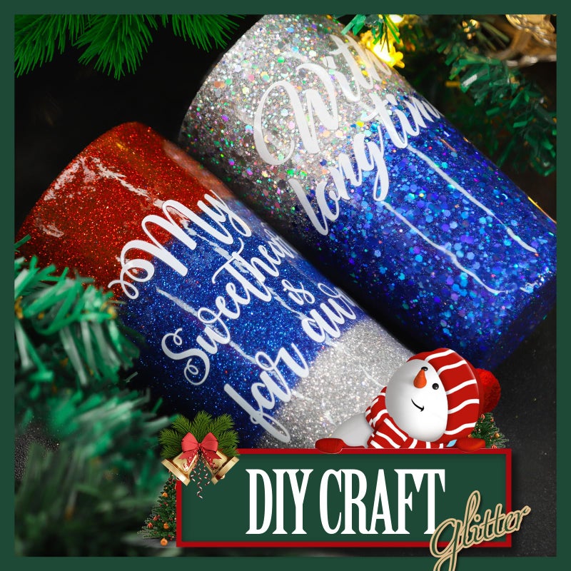 Teenitor Fine Glitters and Holographic Chunky Glitters for Nails, Assorted Glitter Slime, Festival Glitter for Nail Face Hair Body , Glitter for Resin Tumblers, 16+16pcs - Image 5