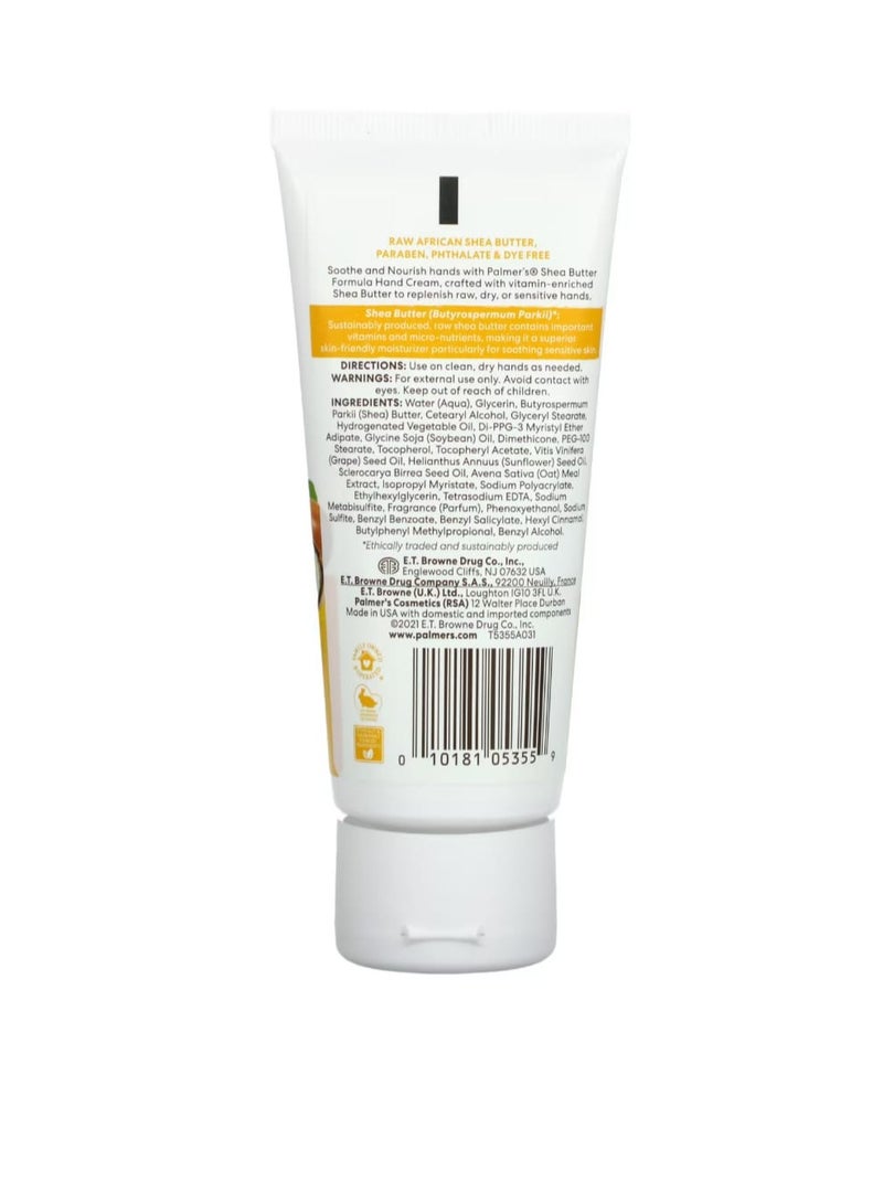 PALMER'S Palmers Shea Butter Formula with Vitamin E Raw Shea Nourish Hand Cream 96 g - Image 2