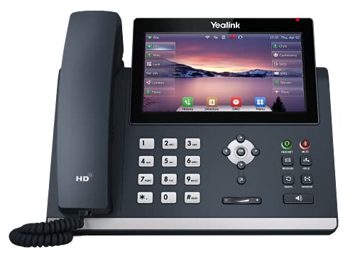 IP Phone Market هاتف IP Yealink T48U - محولات الطاقة مشمولة - ضمان المصنع لمدة سنة - مفتوح يمكن استخدامه مع أي مزود VoIP - Image 2