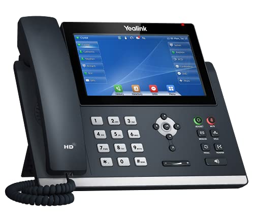 IP Phone Market هاتف IP Yealink T48U - محولات الطاقة مشمولة - ضمان المصنع لمدة سنة - مفتوح يمكن استخدامه مع أي مزود VoIP - Image 4