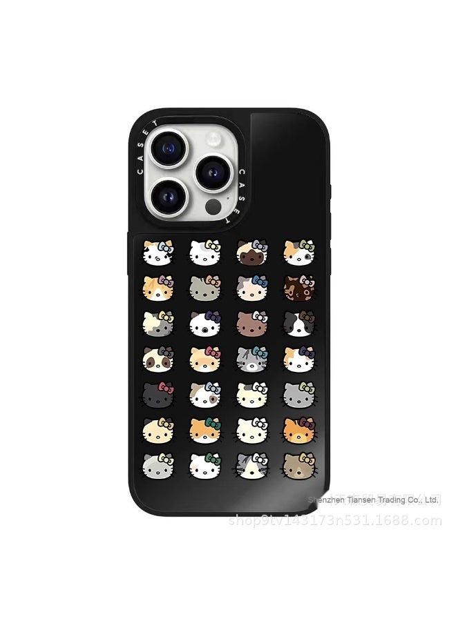 CASETIFY x Hello Kitty Sticker Phone Case - Compatible with iPhone 16 Pro/15 Pro Max/13/12