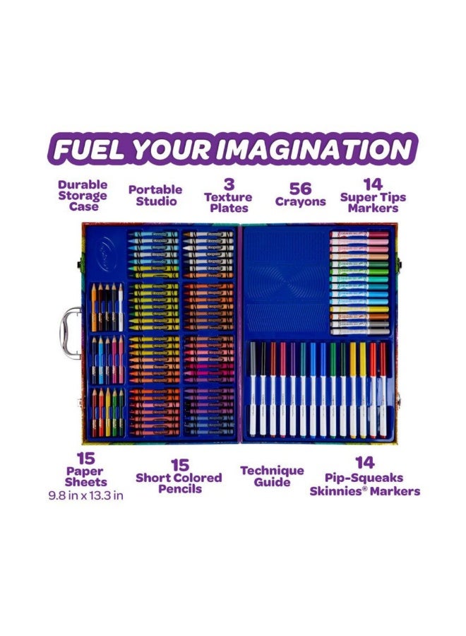 Crayola - Imagination Art Set | Holiday Toys, Gift for Boys and Girls | Arts and Crafts, Gifting & Scented Mini Inspiration Art Case | Ages 3+ - Image 5