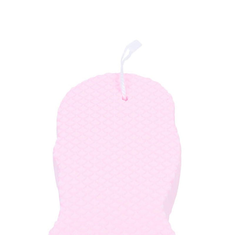 Pink Bath Sponges 3 Pack Body Scrubber with Embossed Surface for Shower - Image 4