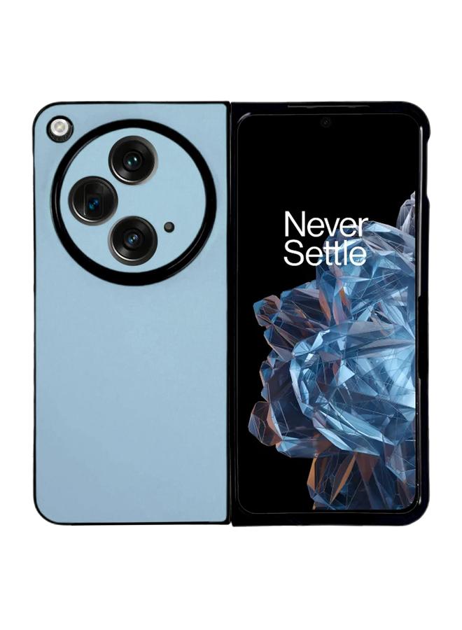 S-TOP Case For OPPO Find N3 / OnePlus Open Morandi Solid Color Leather Texture Phone Case - Image 1