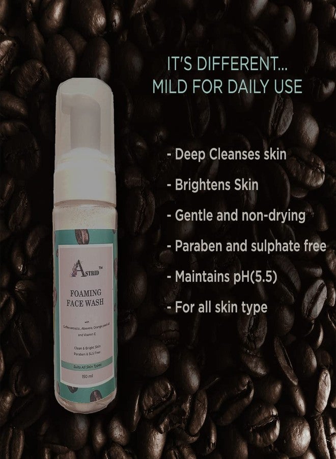 Astrid Coffee Choco hamper, Relaxation gift kit, Coffee ingredients, Coffee spa, foaming face wash, Daily essentials,5 pieces , Gift Kit, Skincare daily essentials, hamper for Her and him, Paraben and Sulphate free - Image 4
