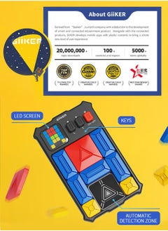 Giiker GiiKER Super Slide Puzzle Brain Teaser Games with 500+ Levels STEM Interactive Handheld Games Console, Educational Kid Teens Toys,Travel Relax Brain Game, Board Toys for Birthday Gifts for All Ages  - Image 4