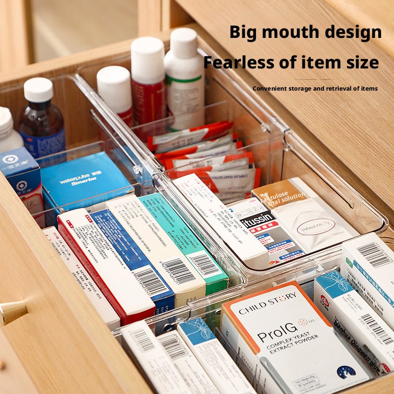 PET Drawer Organizer, Adjustable Storage Box for Kitchen Utensils and Office Desk - Image 4