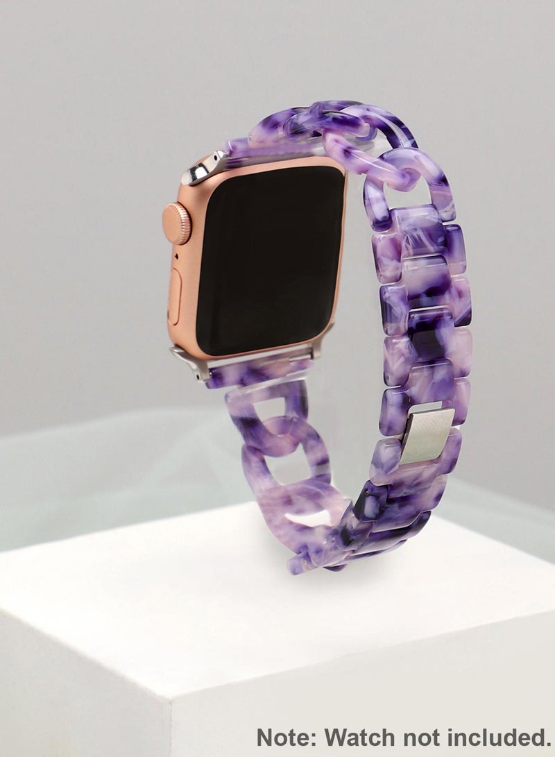 Haute Sauce Textured Acrylic Apple Watch Strap For Women | 38mm/40mm/41mm - Image 3