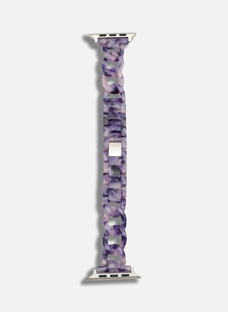 Haute Sauce Textured Acrylic Apple Watch Strap For Women | 38mm/40mm/41mm - Image 5