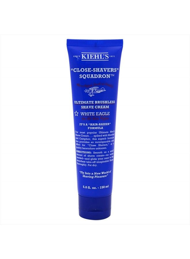 Kiehl's Ultimate Brushless Shave Cream - White Eagle 150ml/5oz - Image 1