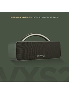 Volkano Volkano X VXS200 Portable Bluetooth Speaker  - Green  - Image 2