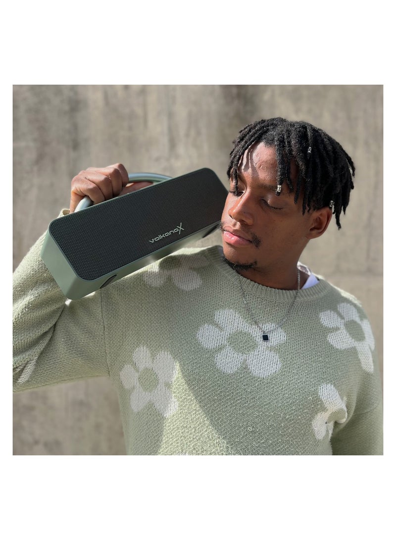 فولكانو مكبر صوت بلوتوث محمول Volkano X VXS200 - أخضر - Image 3