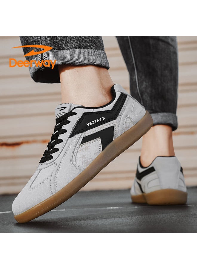 Deerway Men's Shoes  Autumn Winter Trendy Sneakers Korean Style Casual Flat Sports Shoes Fashion Gray Size 42 - Image 2