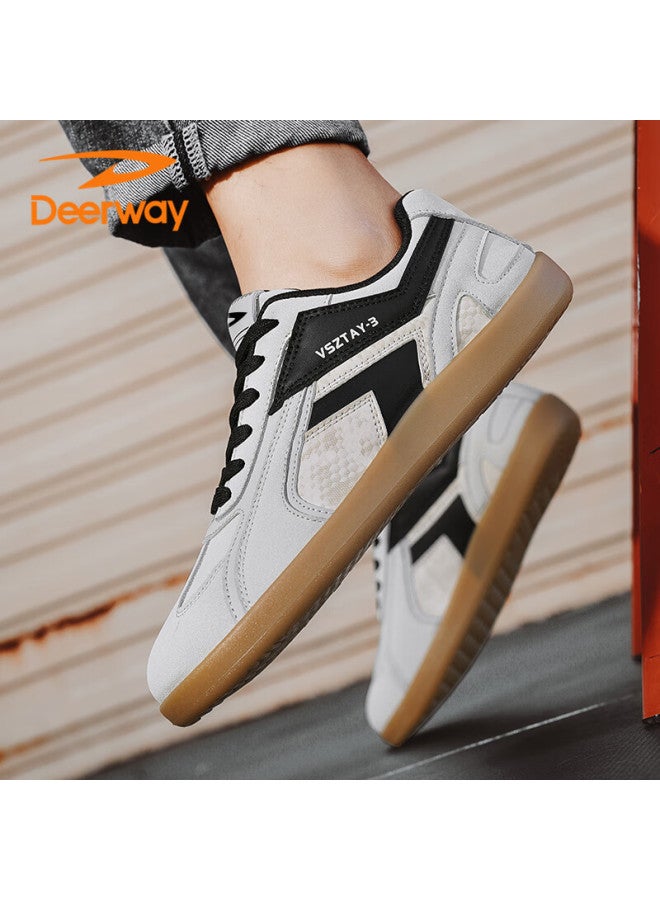Deerway Men's Shoes  Autumn Winter Trendy Sneakers Korean Style Casual Flat Sports Shoes Fashion Gray Size 42 - Image 4
