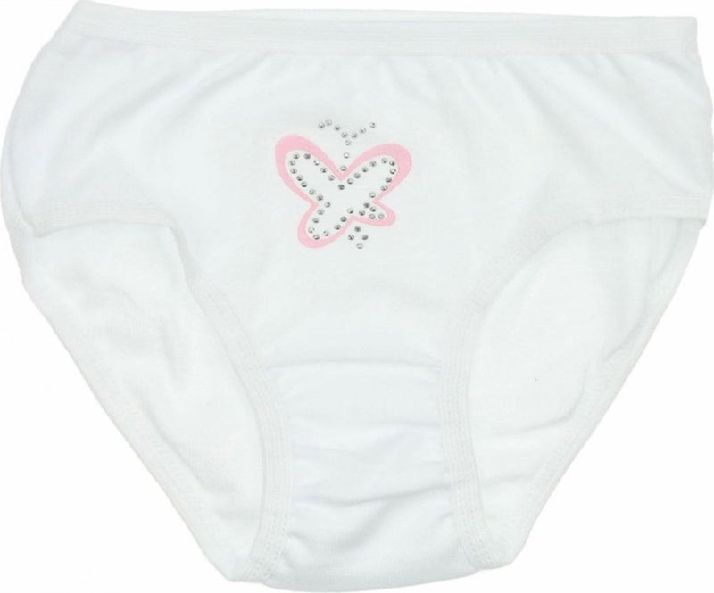 Gümüş Silver Underwear Stoned Girls Slip Panties 12 Pack - Image 3