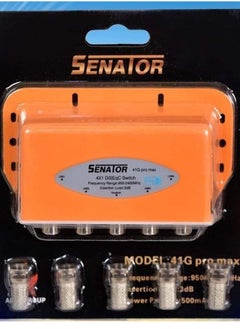 Senator 41G Pro Max Diseqc Switch - 4 Ports - Orange - pzsku/Z8166D683EDBA79F919AEZ/45/_/1672958551/31b867b6-d3ba-4da4-80cd-99474b31d07b