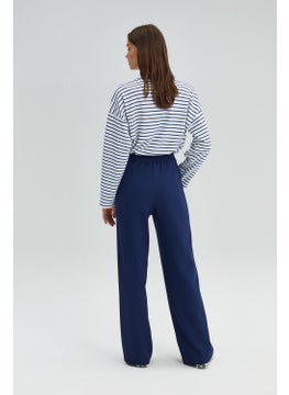 Touche Prive Ribbed Crepe Trousers  - Image 3