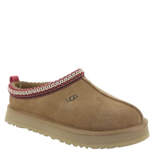 UGG Unisex-Child Tazz Slipper, Chestnut, 4 - Image 1