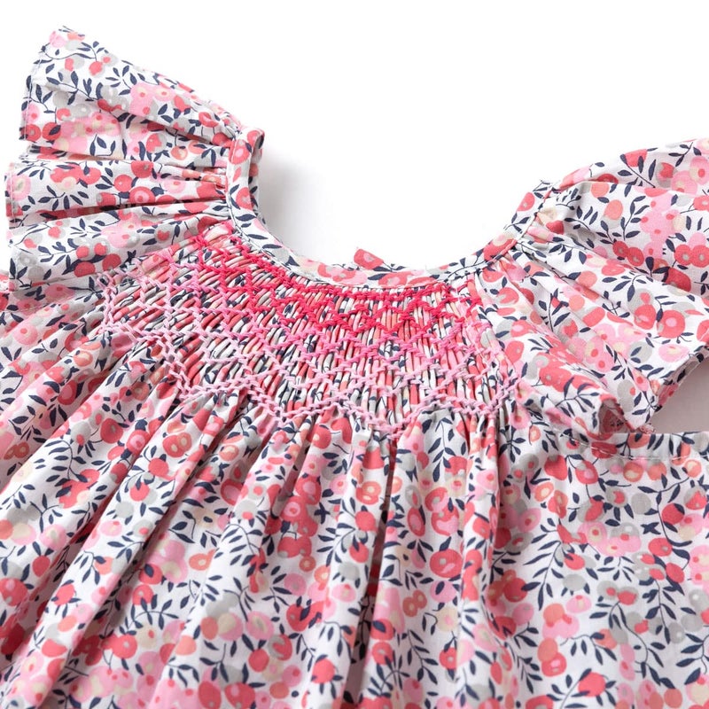 Simplee kids Baby Girls Summer Casual Dresses Toddler Floral Print Sundress Princess Dress for 5T - Image 4