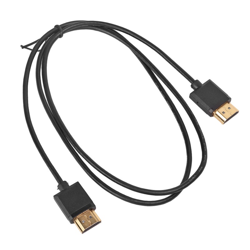 كابل واجهة متعددة الوسائط HD النوع A 2.0 من أنثى إلى أنثى، يدعم 4K 2K بتردد 60 هرتز و 1080P و 18 جيجابت في الثانية، مناسب لأجهزة IOS و سامسونج QLED و سوني Z9G و إل جي، طوله 1 متر/39.4 بوصة - Image 3