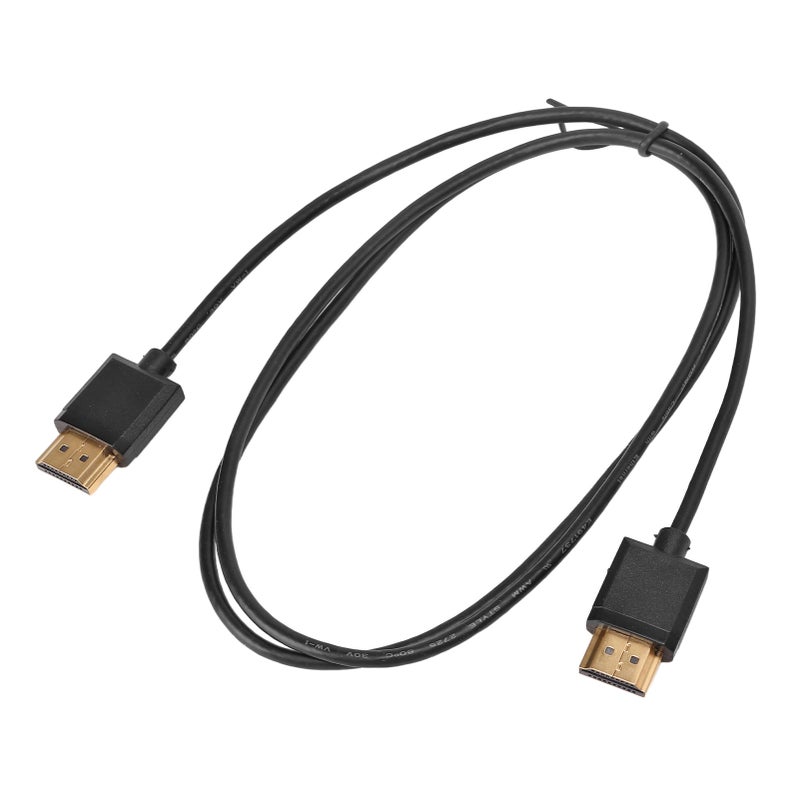 كابل واجهة متعددة الوسائط HD النوع A 2.0 من أنثى إلى أنثى، يدعم 4K 2K بتردد 60 هرتز و 1080P و 18 جيجابت في الثانية، مناسب لأجهزة IOS و سامسونج QLED و سوني Z9G و إل جي، طوله 1 متر/39.4 بوصة - Image 2