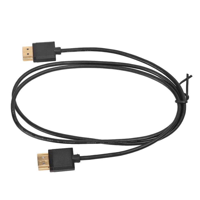 كابل واجهة متعددة الوسائط HD النوع A 2.0 من أنثى إلى أنثى، يدعم 4K 2K بتردد 60 هرتز و 1080P و 18 جيجابت في الثانية، مناسب لأجهزة IOS و سامسونج QLED و سوني Z9G و إل جي، طوله 1 متر/39.4 بوصة - Image 4