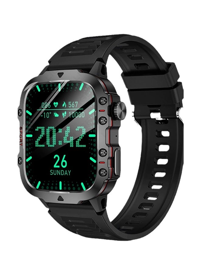 لييج ​​ساعة ليجي الذكية الرياضية للجنسين - تصميم دائري مع مراقبة الصحة، عداد الخطوات، بطارية طويلة الأمد، ستايل رياضي عصري لمتابعة الأنشطة اليومية​​ - Image 1