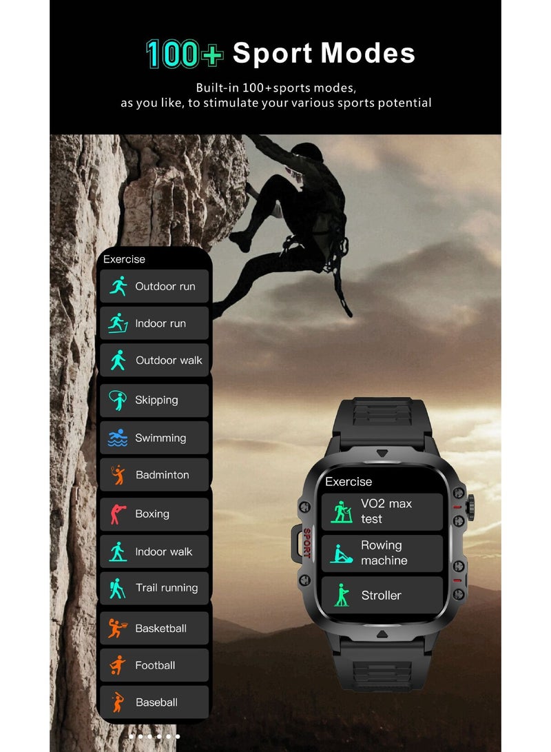 لييج ​​ساعة ليجي الذكية الرياضية للجنسين - تصميم دائري مع مراقبة الصحة، عداد الخطوات، بطارية طويلة الأمد، ستايل رياضي عصري لمتابعة الأنشطة اليومية​​ - Image 4