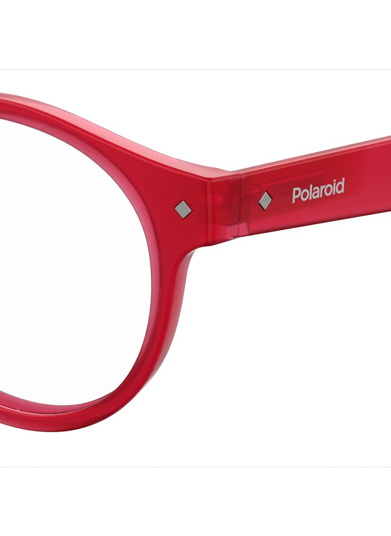 Polaroid Unisex Oval Reading Glasses - Pld 0021/R Red 49 - Lens Size: 49 Mm  - Image 3