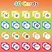 Aizweb Match GameMemory Game40 Pcs Toddler Card Games for Boys Girls Kids Ages 3 4 5 6Flash Cards for Preschool Kindergarten Learning ActivitiesEducational Toys Homechool Supplies - Image 4