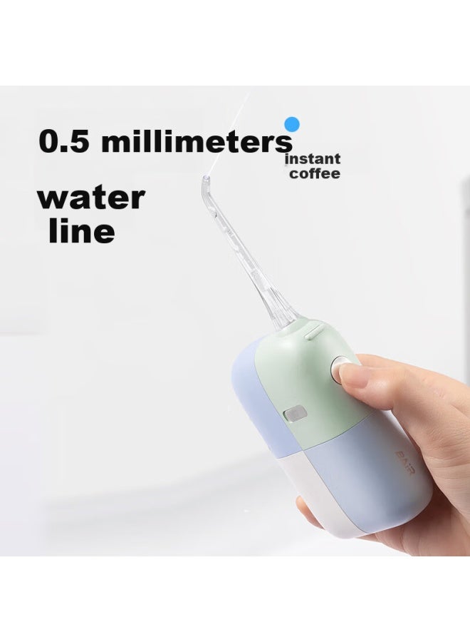 B-Air Bai'er V6 Mini Magnetic Portable Water Flosser Orthodontic Electric Tooth Cleaner Travel Oral Irrigator With Gift Box For Girlfriend - Pink Dewy Mist - Image 5