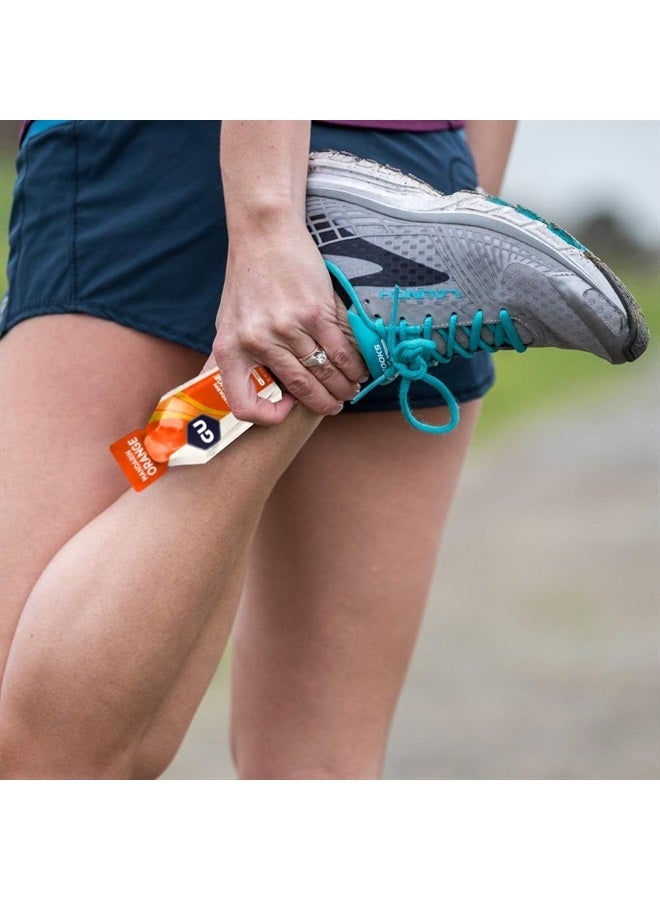 GU ENERGY GEL GU Energy Original Sports Nutrition Energy Gel, Vegan, Gluten-Free, Kosher, and Dairy-Free On-the-Go Energy for Any Workout, 24-Count, Mandarin Orange - Image 5