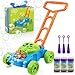Lydaz Bubble Lawn Mower for Toddlers 13 Kids Bubble Machine for 1YearOld Boys Toy Gifts Gardening Easter Basket Stuffers Birthday Toys Push Summer Outdoor Toys for Preschool Baby Boys Age 1 2 3 - Image 4