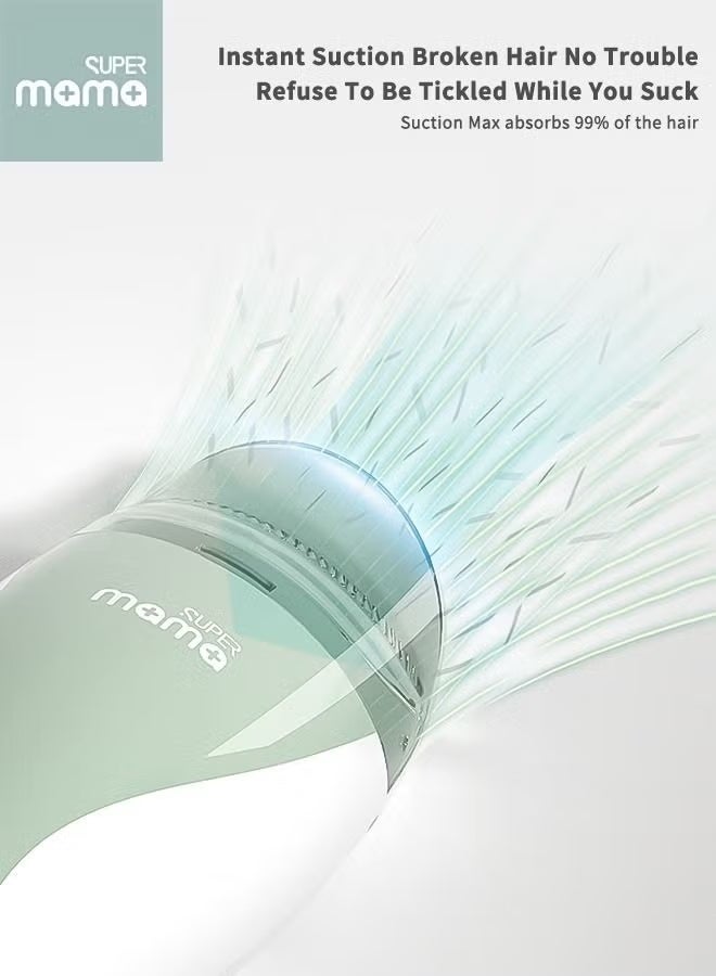SUPERMAMA Baby Mute Electric Shaved Hair Clipper, Silent Haircut Trimmer For Kids and Toddlers, Charging Waterproof Low Vibration Machine about boy Hair's Cutting - Image 5