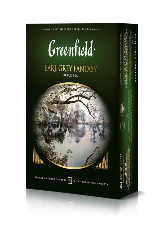 Greenfield Tea, Earl Grey Fantasy, 100 Count - Image 3