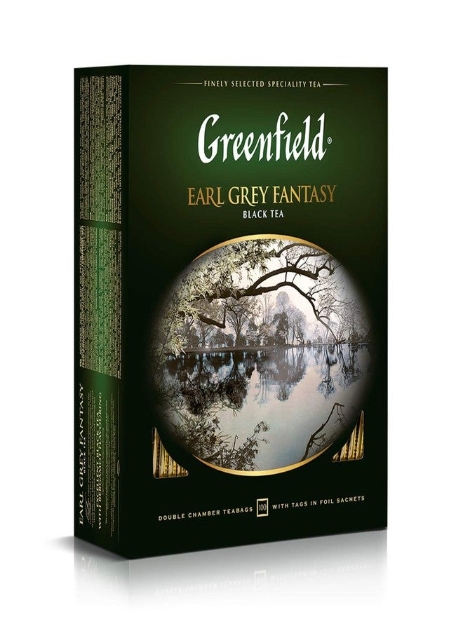 Greenfield Tea, Earl Grey Fantasy, 100 Count - Image 4
