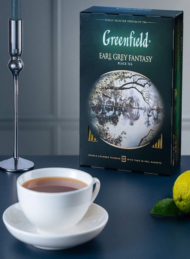 Greenfield Tea, Earl Grey Fantasy, 100 Count - Image 5