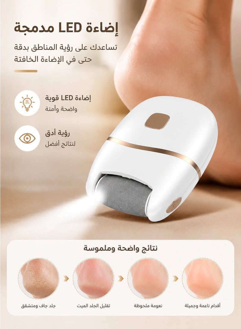 Electric Foot Grinder Automatic Pedicure Tool Remove Dead Skin Calluses Thick Leather Polishing Gentle Exfoliation 2 Gears - Image 4