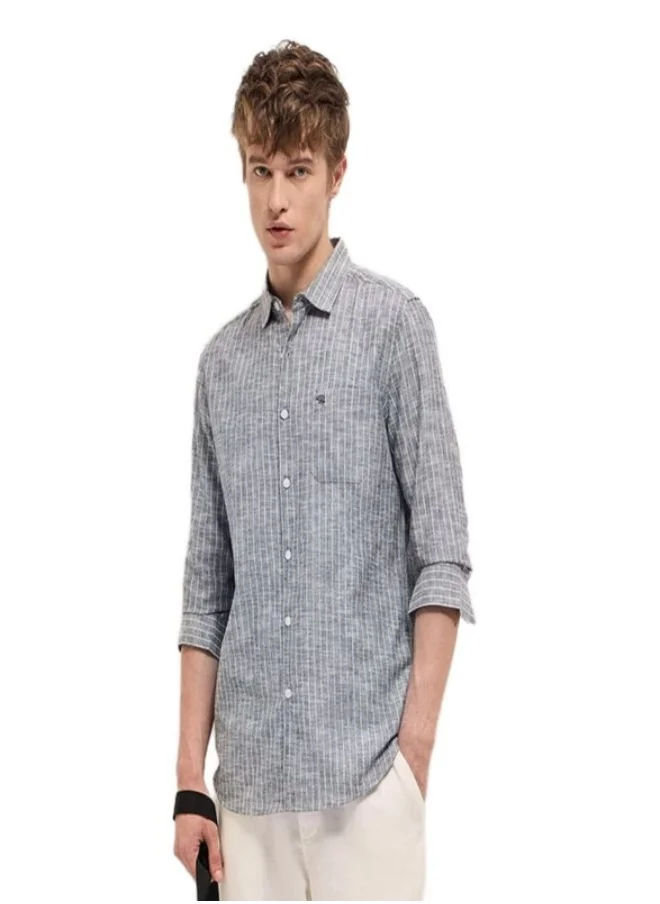 THE BEAR HOUSE Men's Shirt for Casual and Formal Wear | Classic Button-Down Style for Office, Daily Use, Travel, Events & All-Season Outfits | Versatile & Stylish Wardrobe Essential for Every Occasion