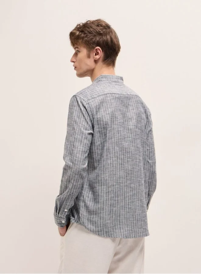 THE BEAR HOUSE Men's Shirt for Casual and Formal Wear | Classic Button-Down Style for Office, Daily Use, Travel, Events & All-Season Outfits | Versatile & Stylish Wardrobe Essential for Every Occasion