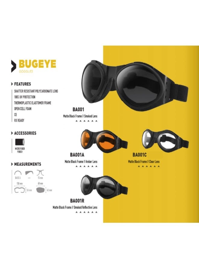 Bobster ® Bugeye, Matte Black Frame, Smoked Lens - Image 2