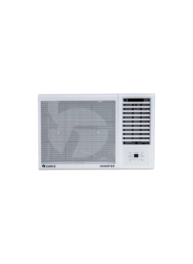 GREE Window AC, 18,000 BTU, Cold Only, Inverter, Remote Control Control Screen GJC18AG-D6DRTG1A white - Image 1