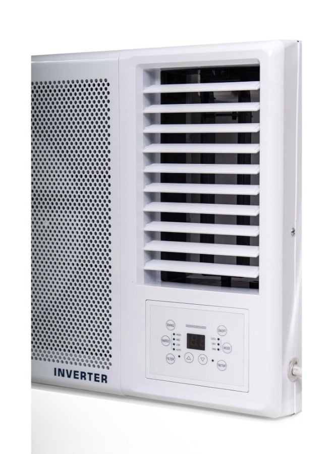 GREE Window AC, 18,000 BTU, Cold Only, Inverter, Remote Control Control Screen GJC18AG-D6DRTG1A white - Image 4