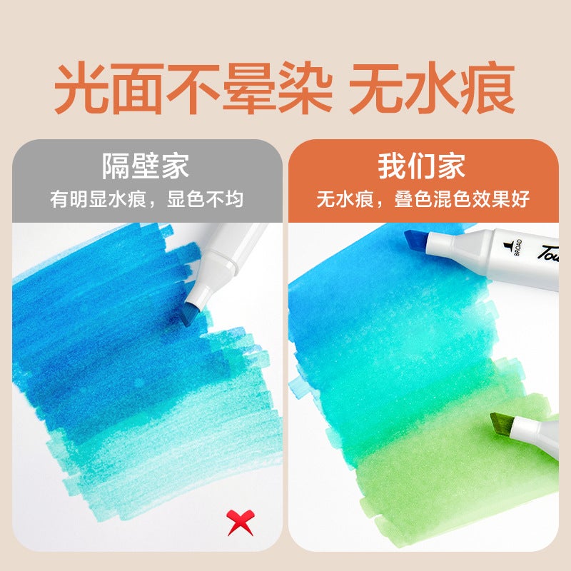 Mark Notebook A4A3 Hand-Painted Notebook For Students, Art Students, Painting Paper And Drawing Book, Touch Mark Mark Notebook - Image 5