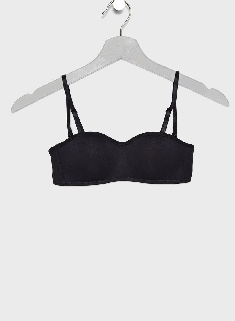 NEW LOOK Teen 2 Pack Strapless Bandeau