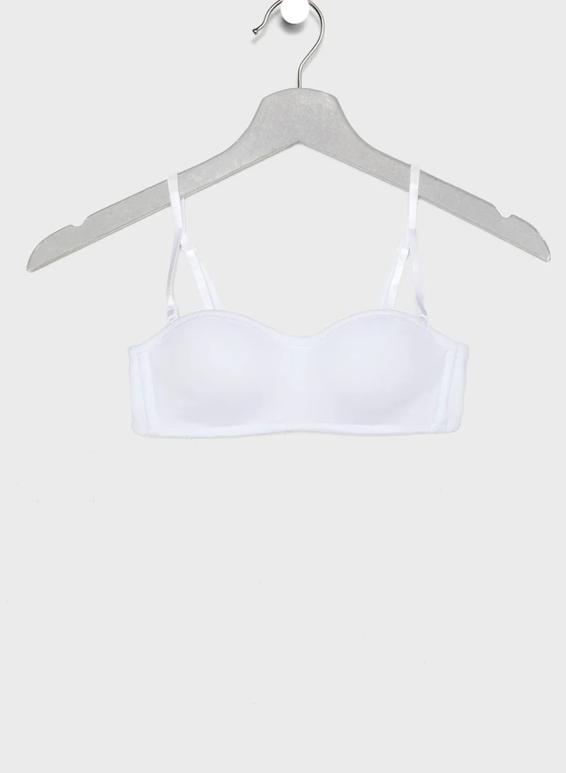 NEW LOOK Teen 2 Pack Strapless Bandeau
