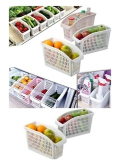 MAXQON Kitchen | Office Storage Narrow Size (30x17x13cm) Fridge Organiser  - Image 3
